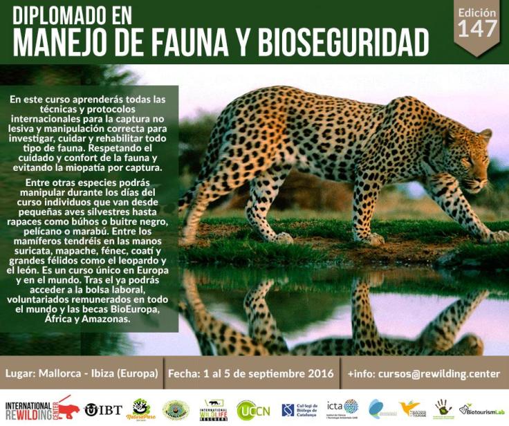 Curso de Manejo de Fauna Silvestre y Bioseguridad